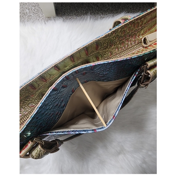 NWT Brahmin Ezra Multi Adama Geniune Leather w/dustbag - Picture 10 of 10